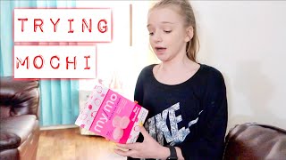 TRYING MOCHI FOR THE FIRST TIME  Family 5 Vlogs [upl. by Kcirdehs610]