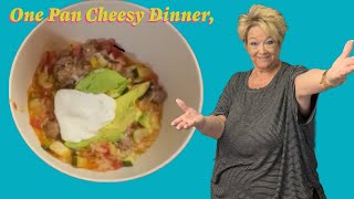 WHAT CHEESY ONE EASY PAN DINNER Healthy Cooking [upl. by Anivas]