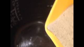 Black Sesame Cake made in a Rice Cooker [upl. by Nnoryt]