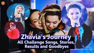 Zhavias Journey The Four  All Challenge Performances All Background Stories Results amp Goodbyes [upl. by Hamforrd315]