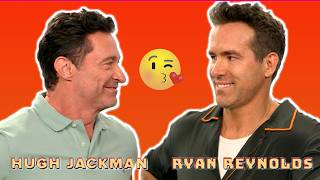 Ryan Reynolds amp Hugh Jackman Go Head To Head [upl. by Xirdnek648]