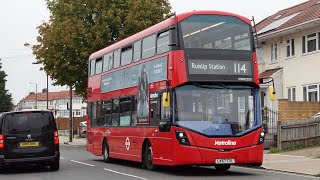 Buses around Queensbury Station 7th October 2021 [upl. by Sims56]