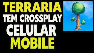 Terraria tem Crossplay com Celular Mobile [upl. by Lurie]