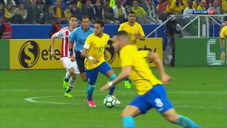 Jogo Completo  Brasil x Paraguai  Eliminatórias da Copa 2018 29032017 [upl. by Lorene985]