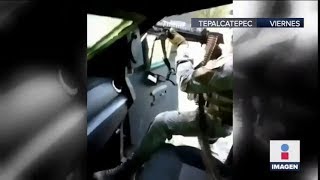 Captan a integrante del CJNG disparando en Tepalcatepec  Noticias con Ciro Gómez Leyva [upl. by Benkley]