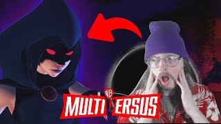 Raven Looks PERFECT  Multiversus Raven Gameplay Trailer Reaction [upl. by Arihay]