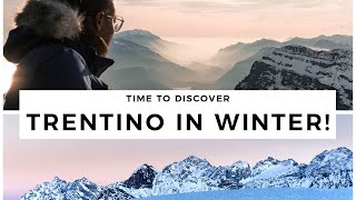 TRENTINO IN WINTER  Italian Dolomites Winter Travel Guide [upl. by Ellecram]