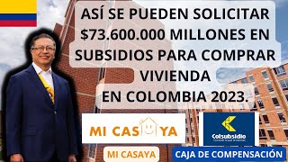 🏠 APROBADO Así Consigues💲73600000 En Subsidios Para Comprar VIVIENDA en Colombia 2023 🏠 [upl. by Atazroglam]