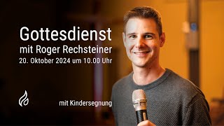 20241020 GD mit Roger Rechsteiner Kindersegnungen [upl. by Abehshtab700]