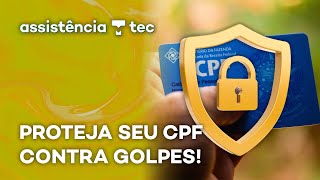 Como usar a ferramenta de proteção do CPF da Receita Federal – AssistênciaTec 107 [upl. by Datnow]