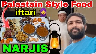 PALASTAIN STYLE FOOD🧕🌧️IFTARI IN NARJIS RIYADHSAUDI ARAB DailyShaeervlog [upl. by Aisyram]