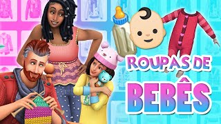 O QUE EU ACHEI DE THE SIMS 4 TRUQUES DE TRICÔ  Roupas de Bebês Venda Virtual Objetos Fofos [upl. by Maloney390]