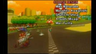 Mario Kart Wii  Ending  Outtro  Credits [upl. by Meehar]