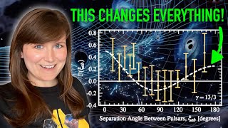 Astrophysicist explains big GRAVITATIONAL WAVE discovery Are they NEW PHYSICS or merging SMBHs [upl. by Aroel338]