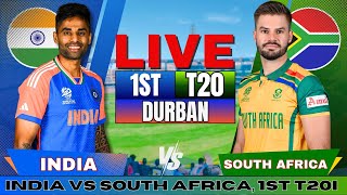 🔴 Live India vs South Africa 1st T20I Live Match Score  IND vs SA Live match Today 2nd Inning [upl. by Enihpets956]