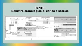 RENTRI Registro cronologico di carico e scarico [upl. by Elehcir]