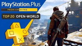 Top 20 Open World Games on PlayStation Plus Extra  JANUARY 2024 [upl. by Niknar793]