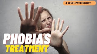 How to TREAT Phobias  Systematic Desensitisation amp Flooding  AQA Psychology  Alevel [upl. by Krystle]