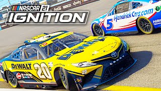 Simulating the 2023 NASCAR Final Four on NASCAR 21 Ignition [upl. by Akerdal585]