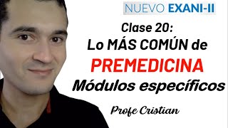 Clase 20 Las preguntas de PREMEDICINA más comunes  Exani II 2024 [upl. by Macdonell]