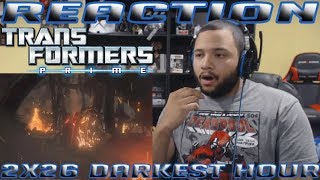 Transformers Prime Season 2 Episode 26  Darkest Hour  REACTION [upl. by Euqinmod467]