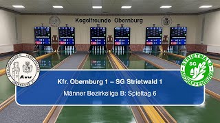 Kegelfreunde Obernburg 2  SG Strietwald 1  Mix Bezirksliga B [upl. by Stuart]