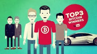 Bitcoin Millionaires Top 3 Biggest winners in Bitcoin [upl. by Landre468]