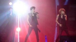 HD fancam Shinee  Lucifier Live  101023 SINGAPORE KPOP Night 2010 [upl. by Leinahtan]