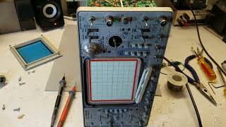 Tektronix 465B Oscilloscope  Fixed [upl. by Ainocal456]