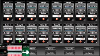 Control 16channel Relay Board with Quick Timer R16X [upl. by Yerkovich]