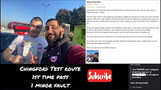 Chingford Driving Test Route 03 [upl. by Niu]