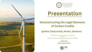 Deconstructing the Legal Elements of Carbon Credits [upl. by Basset]