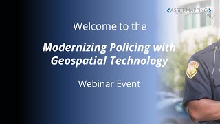 Modernizing Policing with Geospatial Technology [upl. by Nawed]