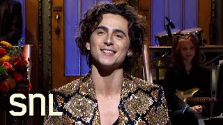 Timothée Chalamet Monologue  SNL [upl. by Chemaram]