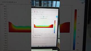 COMSOL twodimensional continuous pulse laser ablation laser drilling comsolmultiphysics [upl. by Dayna]