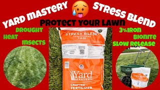 Yard Mastery Stress Blend 7020 Application Protects from the Stresses of Summer lawncare [upl. by Konopka]