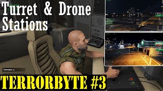 Gta Online  Terrorbyte Guide 3  How To Use Turret And Drone Station in Terrorbyte [upl. by Lawlor]