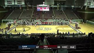 TSU Mens Basketball vs Samford [upl. by Ayian515]