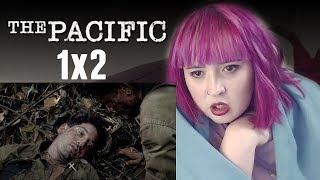 The Pacific 1x2 Extended REACTION Part 2  Basilone [upl. by Airamalegna166]