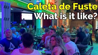 Is THIS The Busiest Bar in Caleta de Fuste Fuerteventura 2022 [upl. by Schapira]