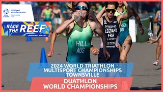 Race Highlights  2024 World Duathlon Championships  Elite amp U23 Mens Race [upl. by Gnilrits764]