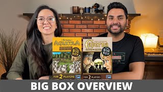 Agricola All Creatures Big and Small amp Caverna Cave vs Cave Big Boxes Overview [upl. by Irv]