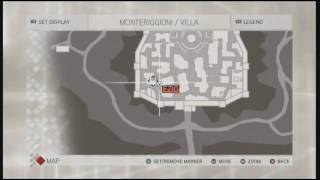 Assassins Creed 2  Myth Maker AchievementTrophy Guide  All 8 Statuettes In Monteriggioni [upl. by Wiener606]