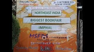 BOOK FAIR on 2631 oct 2024  MFDC MSFDS Palace Compound imphal price ₹399 per kg weight novel [upl. by Anier348]