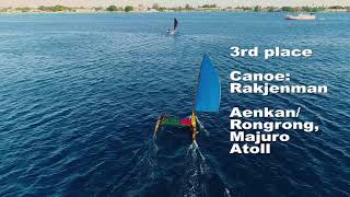 Majuro Day canoe race 2019 [upl. by Ahsitra]