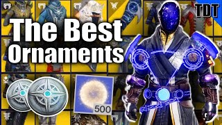 Rating EVERY Exotic Ornament in Destiny 2 Warlock [upl. by Anerbas]