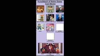 my hunchback of notre dame cast meme [upl. by Ignacius]