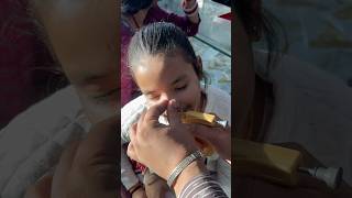 Piercing done new funny earpeircing newmusic cutebaby mudit love babyearpiercing musicsong [upl. by Clarita]