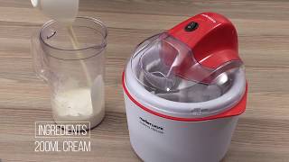 Mellerware Crema Deluxe Ice Cream Maker [upl. by Deehsar]