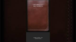 My Most Favorite leather pocket Travelers Notebook Details Soon [upl. by Nimaynib]